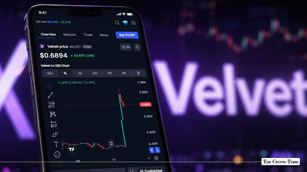 VELVET Token Price Jumps 54% as SocialFi Apps Drive Copy-Trading Wave