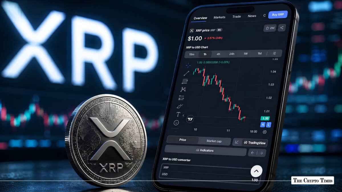 XRP Price Tests $1 Support Amid Whale Accumulation Acceleration