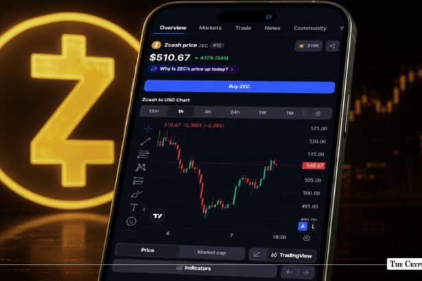 ZEC Price Outperforms Bitcoin 17x in Relative Terms Amid Tightening Supply