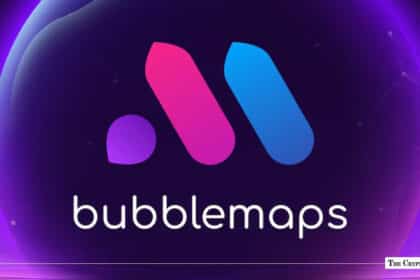 The colorful Bubblemaps logo inside a glowing purple sphere.