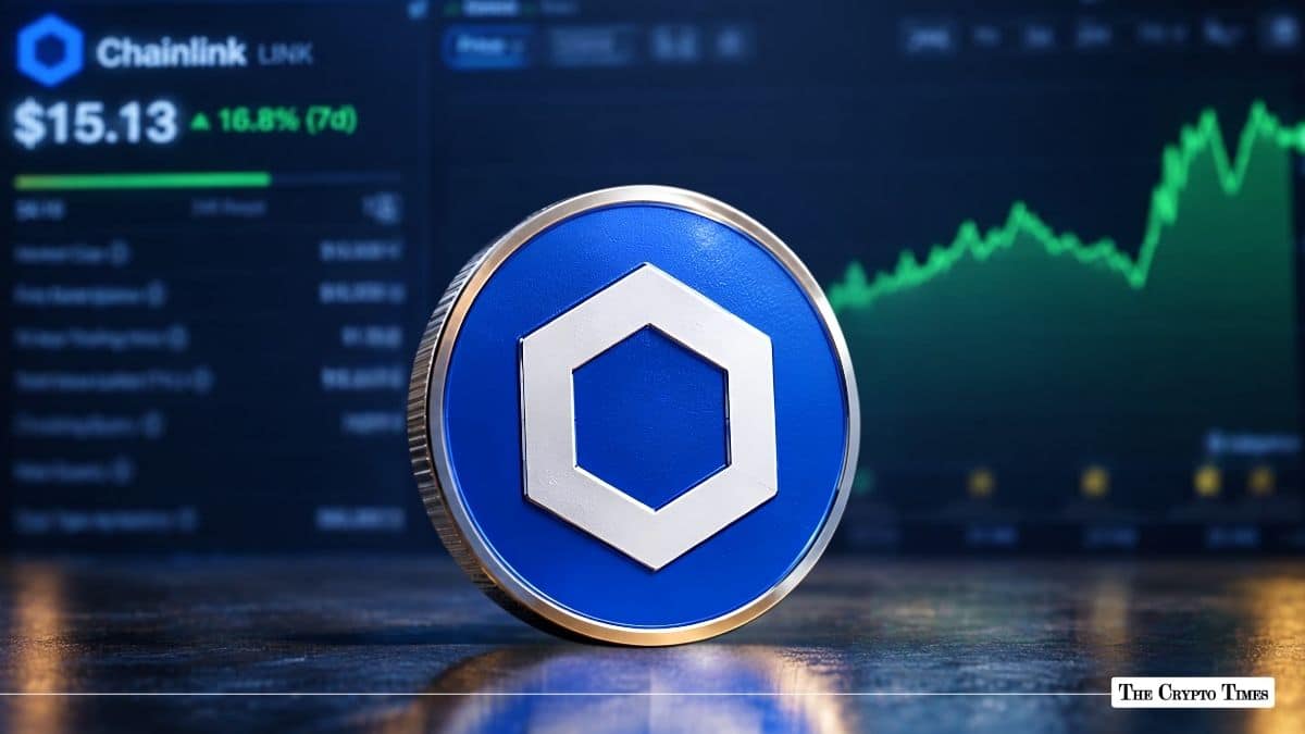 Chainlink LINK Price Rises 14.5% in 7 Days as Traders Watch $18 Resistance