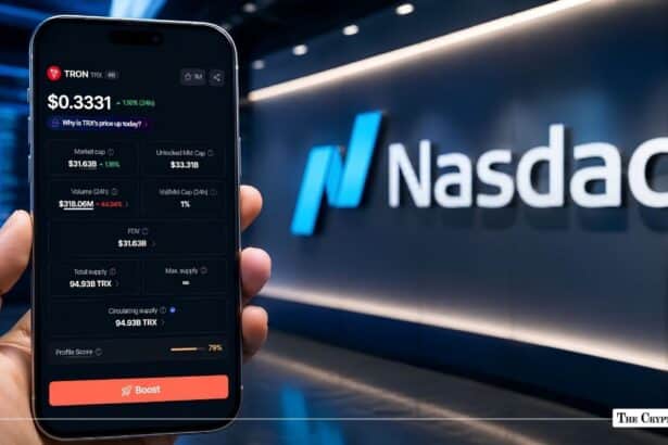 Nasdaq-Listed Tron Inc. Adds 151,270 TRX to Treasury