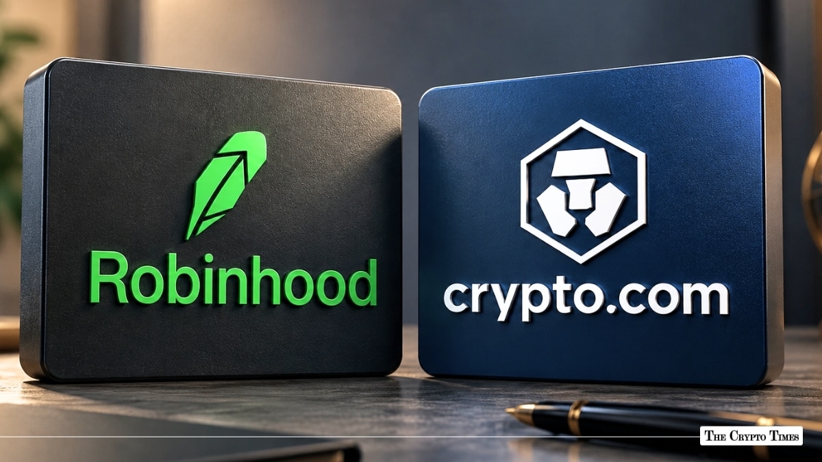 Robinhood Takes Minority Stakes in Crypto.com and Its Prediction-Markets Spinout