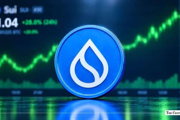 SUI Surges 28% to $1.04 as Traders Test Key $1.05 Resistance