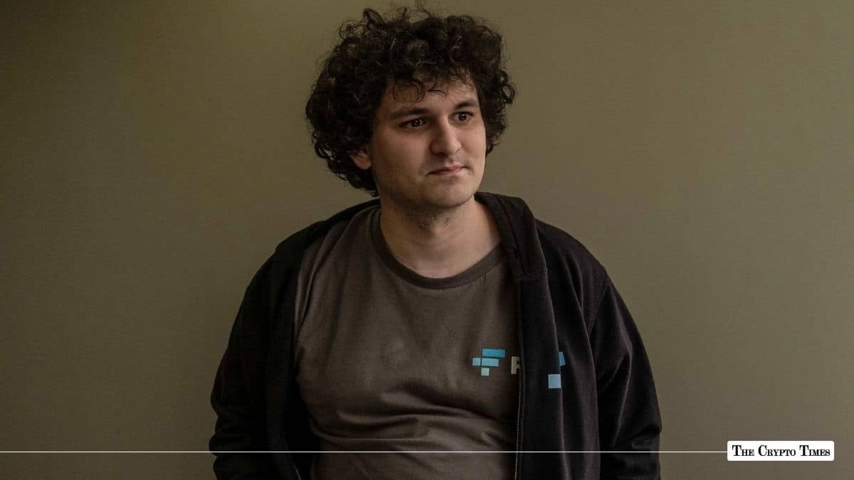 Sam Bankman-Fried in a brown t-shirt and black jacket.