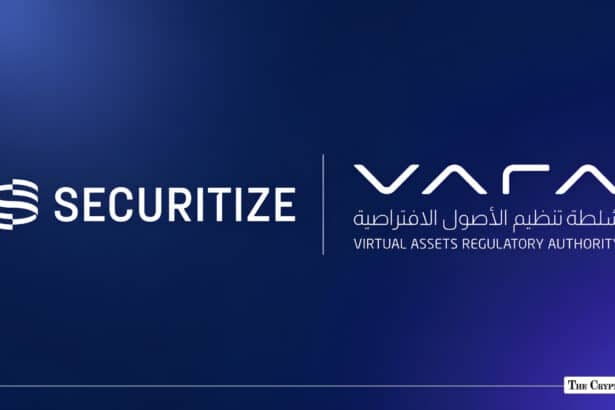 Securitize & VARA Sign MoU to Advance Dubai Tokenization