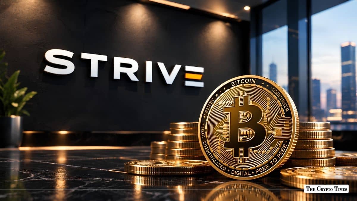 Strive Hits 25,000 BTC With $36.6M SATA-Funded Purchase