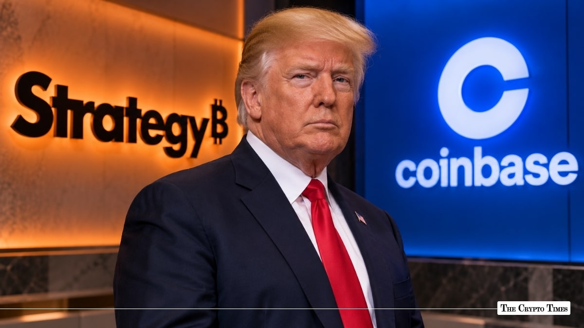Trump Ethics Filing Shows July Buys of Strategy (MSTR) and Coinbase (COIN) Stocks