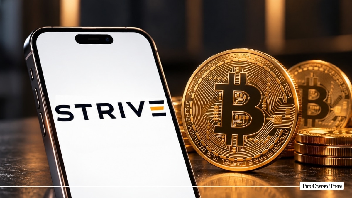 Vivek Ramaswamy’s Strive Adds 1,107 BTC to Its Bitcoin Treasury