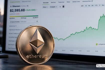Why Is Ethereum Price Up Today? ETH Jumps 4.5% Toward $2,600
