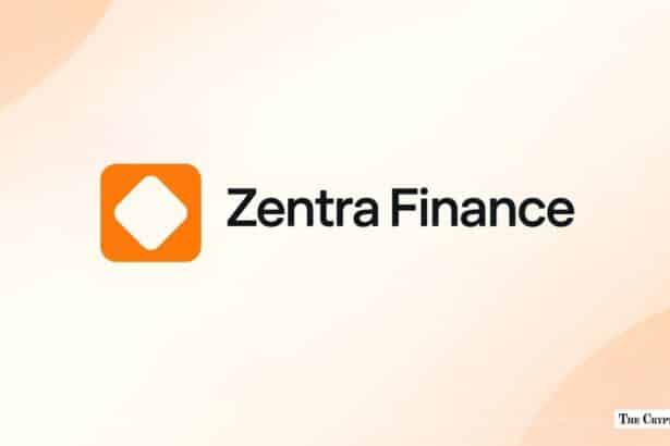 Zentra Finance logo on a soft orange and white gradient background.