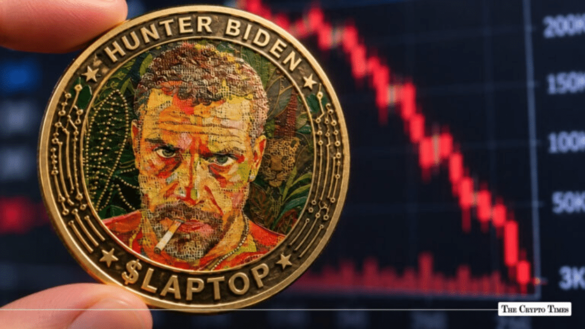 Hunter Biden Denies $LAPTOP Profit as Memecoin Crashes 95%, Foundation's X Account Suspended