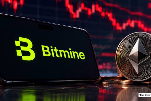 BMNR Price Drops 7% as Ethereum Falls and BitMine Limits ETH Holdings