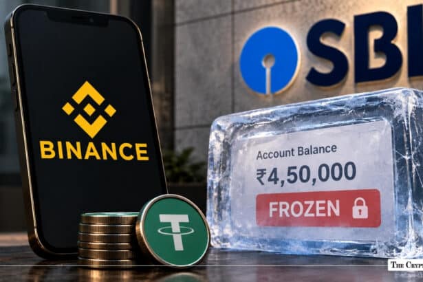 Binance P2P Seller Says SBI Froze ₹4.5 Lakh After a Single $1,000 USDT Sale