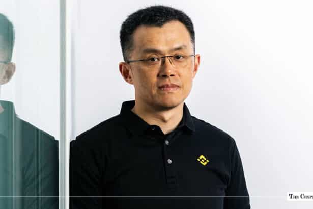 Portrait of Binance founder Changpeng Zhao (CZ)