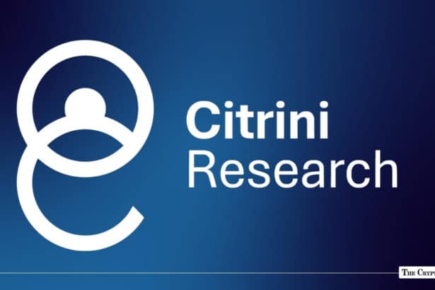 White Citrini Research logo and text set against a dark blue gradient background