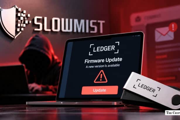 Fake Ledger Firmware Update Scam Exploits CryptoBilis Hack, SlowMist Warns