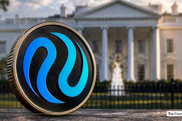 Physical Injective (INJ) token set against a green rising market chart
