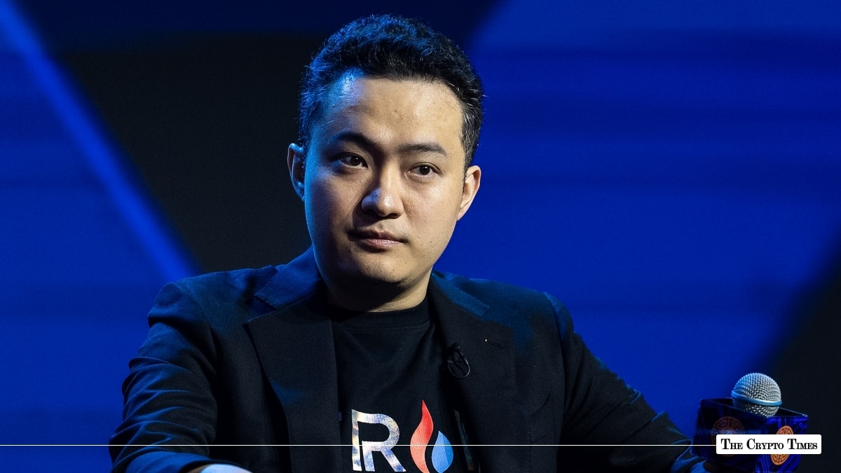 TRON founder Justin Sun speaking at a conference