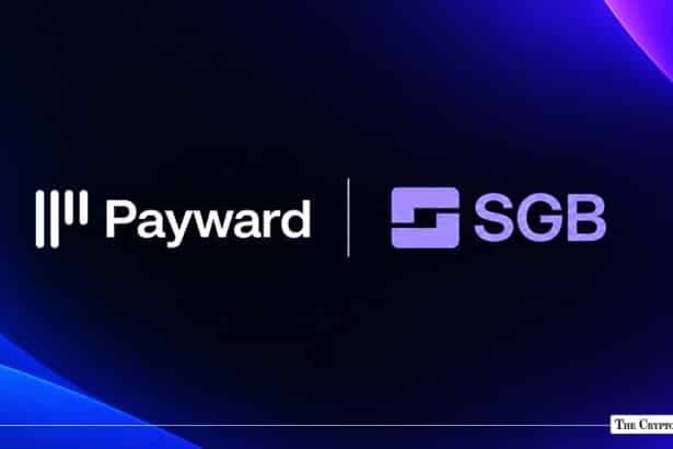 Payward and Singapore Gulf Bank SGB corporate logos representing 24/7 institutional settlement partnership