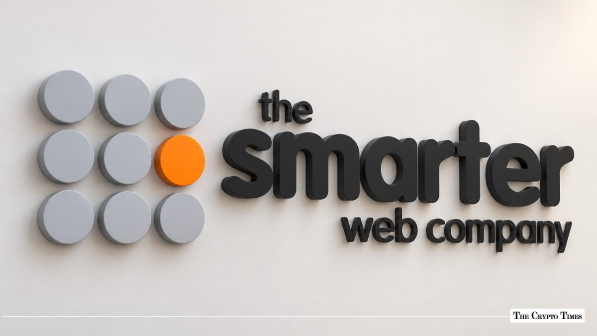 Office wall logo signage for The Smarter Web Company